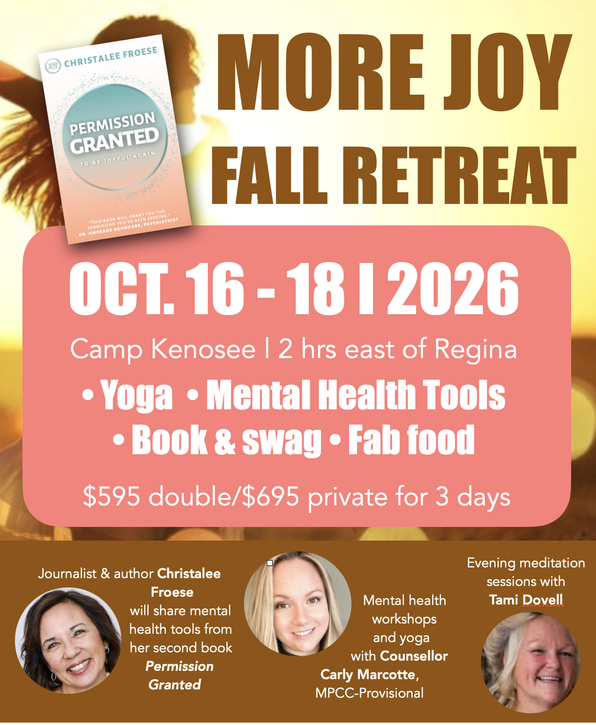 More Joy Fall Retreat Deposit